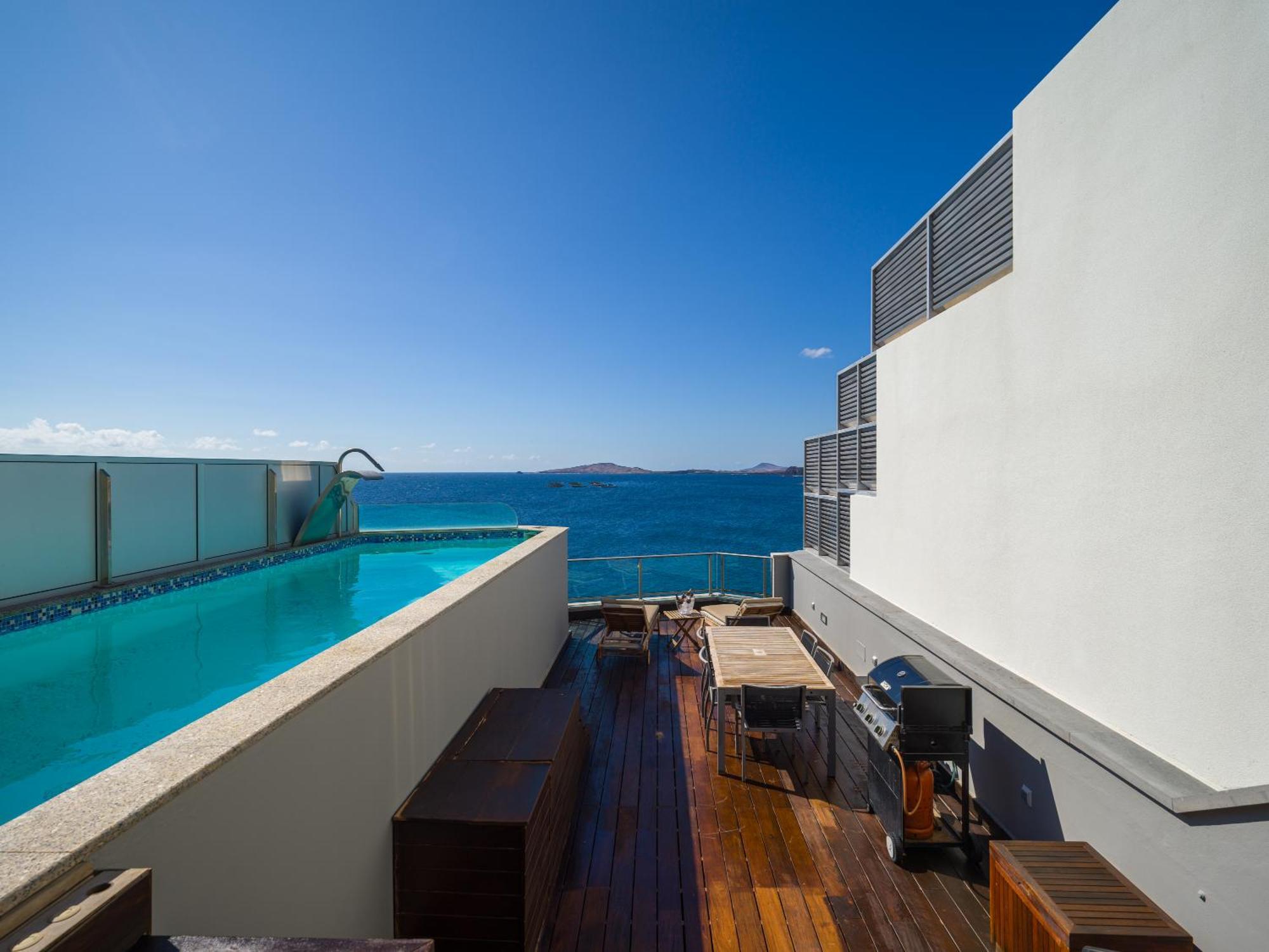 Appartamento Penthouse With Private Swimming Pool Melenara Esterno foto