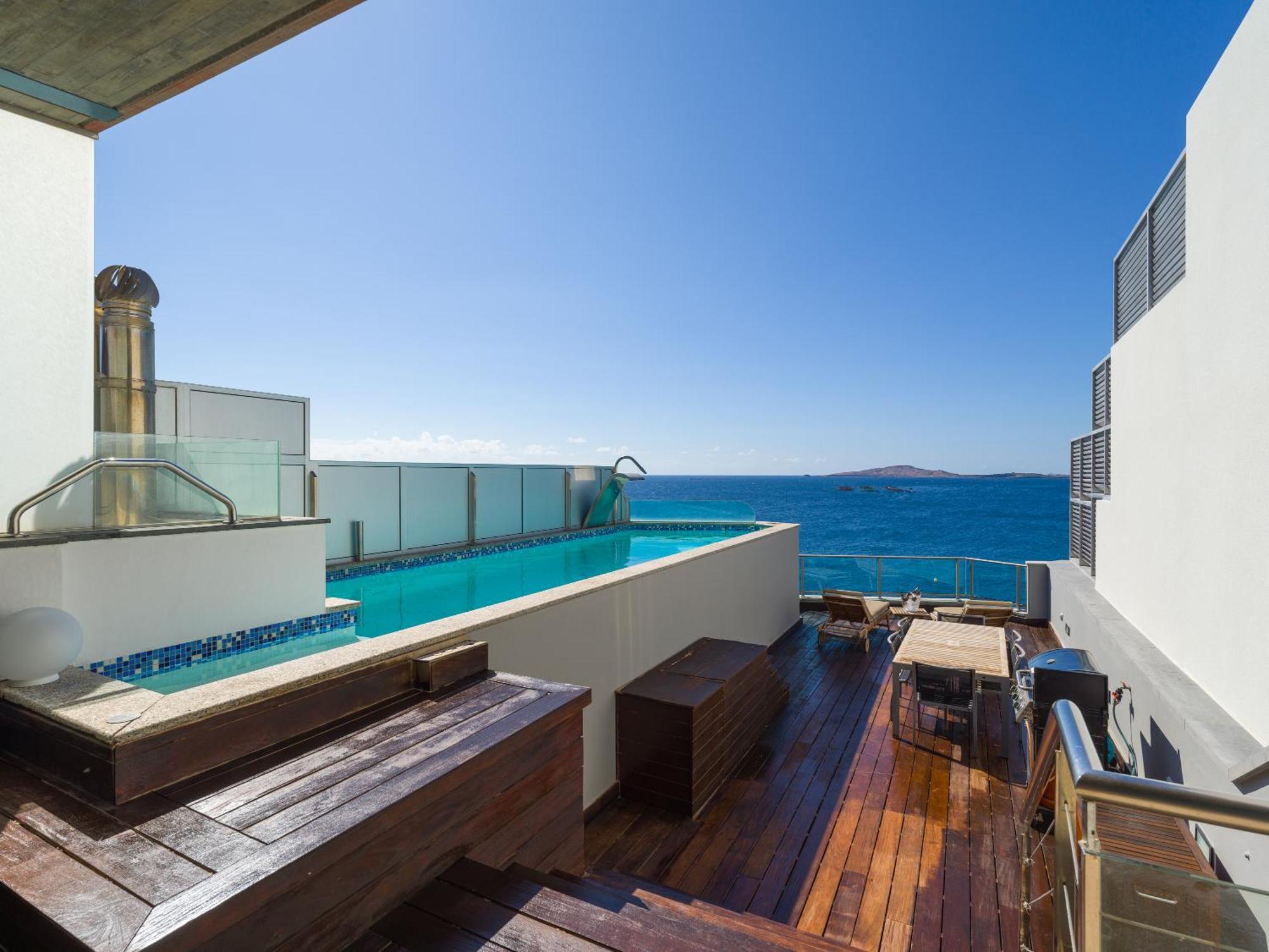 Appartamento Penthouse With Private Swimming Pool Melenara Esterno foto